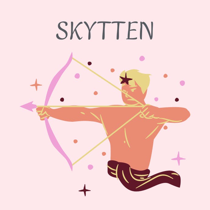 9. Månetegnet Skytten Månetegnet Skytten